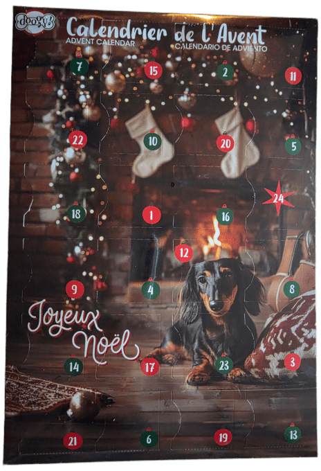 Calendrier de l'avent pour vos toutous