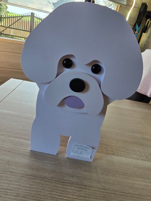 JARDINIERE BICHON avec défaut 