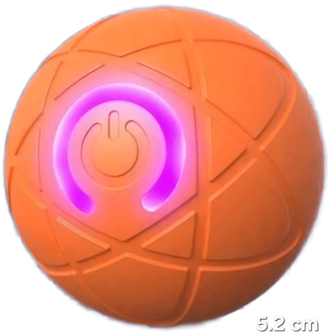 Balle interactive 5,2 cm pour chien – Rechargeable USB
