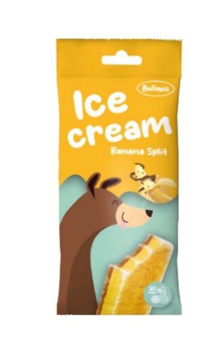 GLACE - Banana spilt - BUBIMEX