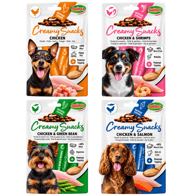Creamy Snacks BUBIMEX - 2 parfums au choix