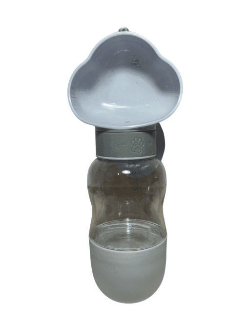 Gourde Portative 2-en-1 avec Compartiment pour Eau et Friandises