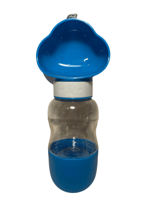 Gourde Portative 2-en-1 avec Compartiment pour Eau et Friandises