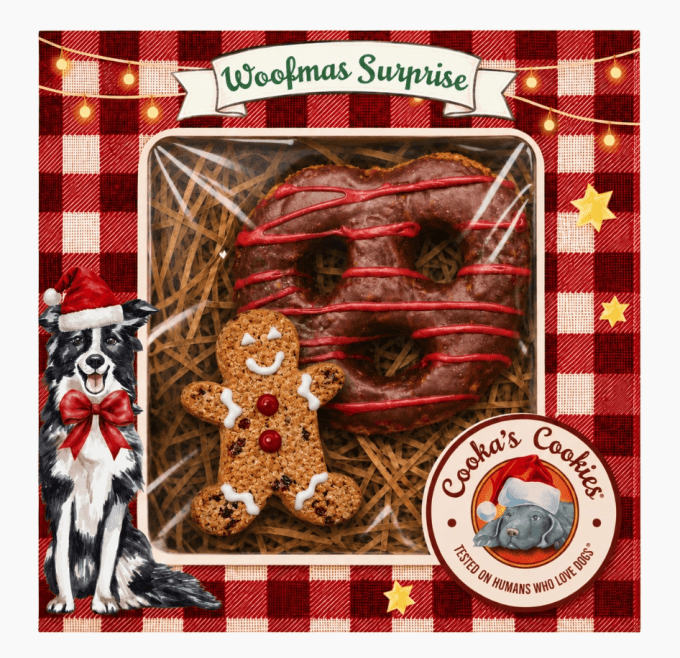 Coffret friandises de noël