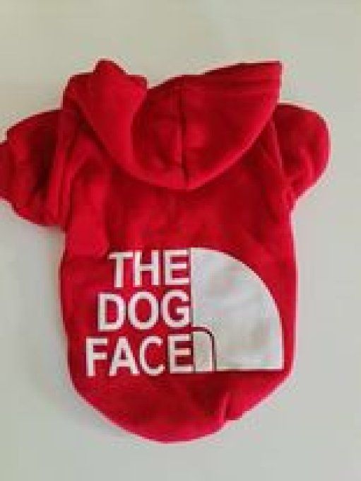 Sweat The Dog Face Adulte ou Chiot